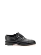 John Lobb William Double Monk Loafers John Lobb William Double Monk Loafers - BLACK (Black)