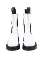 Gallucci White Boots For Girl Gallucci White Boots For Girl - White