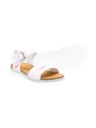 Monnalisa Floral Sandals Monnalisa Floral Sandals - Bianco/fucsia