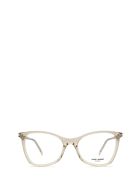 Saint Laurent Eyewear Saint Laurent Sl 478 Nude Glasses Saint Laurent Eyewear Saint Laurent Sl 478 Nude Glasses - Nude