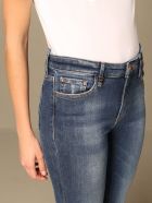 Armani Exchange Jeans Armani Exchange Super Skinny Cropped Jeans In Washed Denim Armani Collezioni Armani Exchange Jeans Armani Exchange Super Skinny Cropped Jeans In Washed Denim - Denim