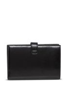 Givenchy Leather Bifold Wallet With 4g Buckle Givenchy Leather Bifold Wallet With 4g Buckle - Black