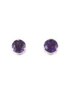 Lo Spazio Amethyst Earrings Lo Spazio Jewelry Lo Spazio Amethyst Earrings - Purple