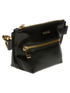 Sacai Top Zipped Logo Belt Bag Sacai Top Zipped Logo Belt Bag - Black/Gold