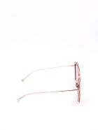 Pomellato PM0082S Sunglasses Pomellato PM0082S Sunglasses - Red Gold Grey