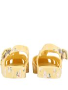 Melissa Yellow Sandals For Girl With Daisies Melissa Yellow Sandals For Girl With Daisies - Yellow