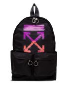 Off-White Marker Arrow Easy Nylon Backpack Off-White Marker Arrow Easy Nylon Backpack - Black