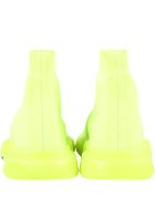 Balenciaga Neon Yellow Sneakers For Kids With Logo Balenciaga Neon Yellow Sneakers For Kids With Logo - Yellow