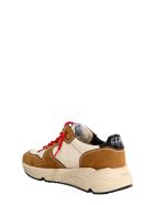 Running Sole Sneakers Golden Goose Running Sole Sneakers - CREAMY WHITE COGNAC RED BLACK