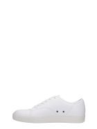 Lanvin Dbb1 Sneakers In White Leather Lanvin Dbb1 Sneakers In White Leather - white