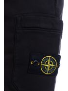 Stone Island Shorts In Black Cotton Stone Island Shorts In Black Cotton - black