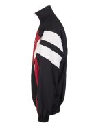 One Size Tracksuit Jacket In Black, Red And White Balenciaga One Size Tracksuit Jacket In Black, Red And White - Black