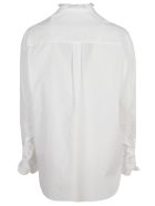 Ruffle Trimmed Shirt Alexander McQueen Ruffle Trimmed Shirt - Bianco