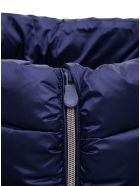 Save the Duck High Neck Ecological Blue Down Jacket Save the Duck High Neck Ecological Blue Down Jacket - Blu