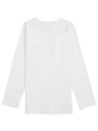 Givenchy Long Sleeved T-shirt With Logo Print Givenchy Long Sleeved T-shirt With Logo Print - White