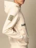Napapijri Sweatshirt B-oahu Napapijri Hoodie With Logo Napapijri Sweatshirt B-oahu Napapijri Hoodie With Logo - Milk
