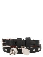 Alexander Mcqueen 'double Wrap' Bracelet Alexander McQueen 'double Wrap' Bracelet - Black