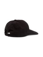 Off-White Ow Logo Baseball Cap In Black Canvas Off-White Ow Logo Baseball Cap In Black Canvas - Black