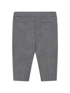 Balmain Gray Trousers For Baby Girl Balmain Gray Trousers For Baby Girl - Grey