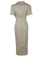 Balmain Double-breasted Belted Dress Balmain Double-breasted Belted Dress - Beige