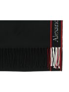 Alexander McQueen Logo Scarf Alexander McQueen Logo Scarf - Nero