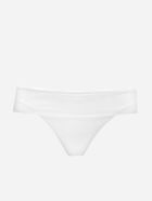 Fisico - Cristina Ferrari Bikini Briefs With Logo Application Fisico - Cristina Ferrari Bikini Briefs With Logo Application - White