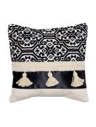 Cushions Trama 40x40 Cm Le Botteghe su Gologone Cushions Trama 40x40 Cm - Black Fantasy