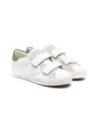 Philippe Model Paris Sportif Sneakers With Suede Inlays Philippe Model Paris Sportif Sneakers With Suede Inlays - White