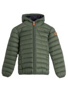 Save the Duck Hooded Puffer Jacket Save the Duck Hooded Puffer Jacket - Green