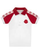 Moncler Enfant Polo Shirt Moncler Enfant Polo Shirt - White