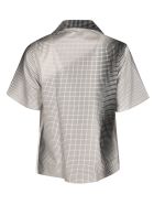 Popeline Logo Shirt Prada Popeline Logo Shirt
