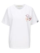 Golden Goose Aira Embroidered T-shirt - WHITE