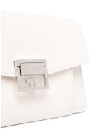 Small "gv3" Bag In White Leather Givenchy Small "gv3" Bag In White Leather