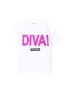 Dolce & Gabbana Newborn White T-shirt Dolce & Gabbana Newborn White T-shirt - Bianco