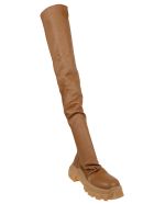 Rick Owens Leather Boots Rick Owens Leather Boots - Honey