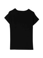 Elie Saab Black Girl T-shirt Elie Saab Black Girl T-shirt - Nero/oro