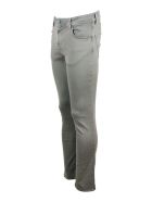 Sartoria Tramarossa Leonardo Slim Trousers In 5-pocket Stretch Cotton Gabardine With Sartorial Stitching Sartoria Tramarossa Leonardo Slim Trousers In 5-pocket Stretch Cotton Gabardine With Sartorial Stitching - Beige