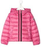 Moncler Glycine Down Jacket In Pink Nylon Moncler Glycine Down Jacket In Pink Nylon - Pink