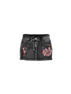 Monnalisa Floral Tulle Skirt Monnalisa Floral Tulle Skirt - Black