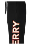 Burberry Esmee_j24 - Cotton Jogging Trousers With Logo Print Burberry Esmee_j24 - Cotton Jogging Trousers With Logo Print - Black