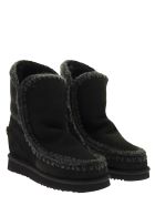 Mou Inner Wedge Short - Ankle Boot Mou Inner Wedge Short - Ankle Boot - Black