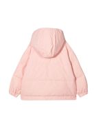 Fendi Pink Lightweight Jacket With Hood Fendi Pink Lightweight Jacket With Hood - Rosa