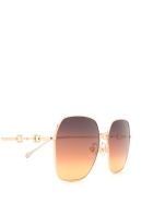 Gucci Gucci Gg0882sa Gold Sunglasses Gucci Gucci Gg0882sa Gold Sunglasses - Gold