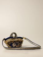 Sikuly Handbag Damask P. Sikuly Coffa Bag With Lurex Embroidery Sikuly Handbag Damask P. Sikuly Coffa Bag With Lurex Embroidery - Multicolor