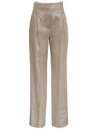Brunello Cucinelli Tailored Pants In Shiny Linen Brunello Cucinelli Tailored Pants In Shiny Linen - Beige