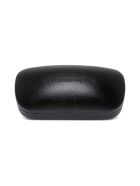 Alexander McQueen Eyewear Black Acetate Sunglasses With Logo Print Alexander McQueen Eyewear Black Acetate Sunglasses With Logo Print - Black