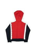 Moncler Zip Up Cotton Hoodie Blue Moncler Zip Up Cotton Hoodie Blue - Blu