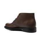 Tod's Desert Boots In Brown Leather Tod's Desert Boots In Brown Leather - Marrone