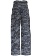 Balenciaga Wide Leg Camouflage Jeans Balenciaga Wide Leg Camouflage Jeans - Grey