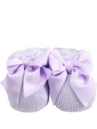Story loris Lilac Baby Bootee For Babygirl Story loris Lilac Baby Bootee For Babygirl - Violet